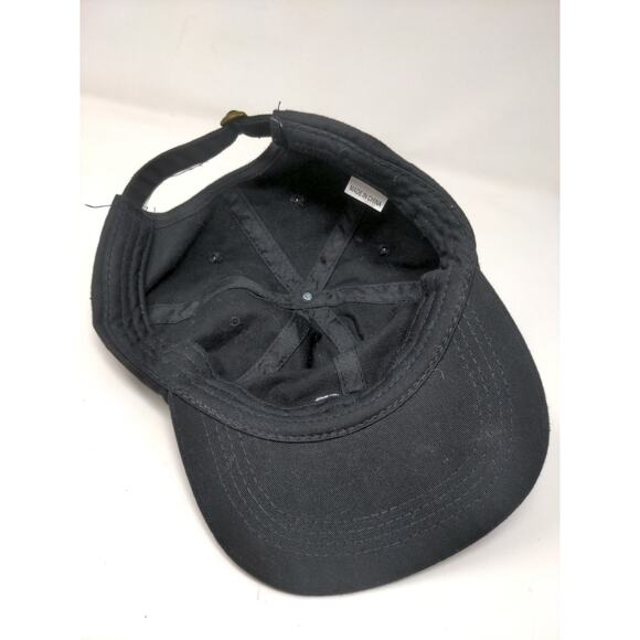 Portillo's Hot Dogs Slideback Hat Adjustable Black Embroidered Logo - Picture 7 of 9